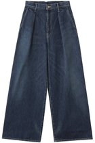 【グラフペーパー/Graphpaper】のSelvage Denim Two Tuck Wide Pants/パンツ 人気、トレンドファッション・服の通販 founy(ファニー) ファッション Fashion レディースファッション Fashion for Women パンツ Pants & Trousers デニムパンツ・ジーンズ・美脚デニム Denim Jeans & Pants デニム Denim, Jeans Material ロング Long, Long-Length ワイド Wide, Wide Fit thumbnail インディゴ(DARK FADE)|ID: prp329100004902503 ipo3291000000036689137