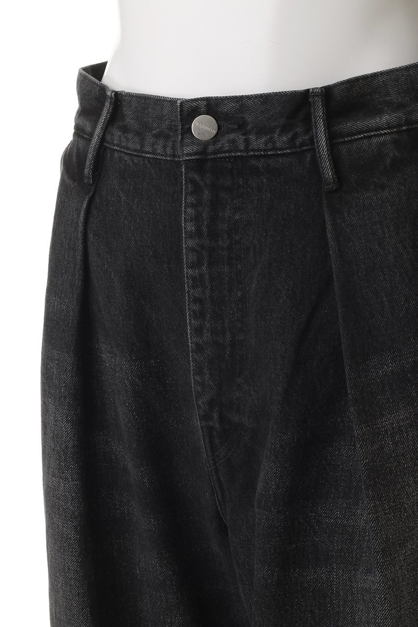 【グラフペーパー/Graphpaper】のSelvage Denim Two Tuck Wide Pants/パンツ 人気、トレンドファッション・服の通販 founy(ファニー) 　ファッション　Fashion　レディースファッション　Fashion for Women　パンツ　Pants & Trousers　デニムパンツ・ジーンズ・美脚デニム　Denim Jeans & Pants　デニム　Denim, Jeans Material　ロング　Long, Long-Length　ワイド　Wide, Wide Fit　other-5|ID: prp329100004902503 ipo3291000000036689142