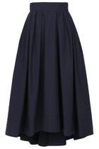 【マディソンブルー/MADISONBLUE】のTUCK VOLUME SKIRT タックボリュームスカート 人気、トレンドファッション・服の通販 founy(ファニー) ファッション Fashion レディースファッション Fashion for Women スカート Skirts ロングスカート Long Skirts / Maxi & Midi Skirts スリット Slit, Slit Detail セットアップ Set-Up, Coordinated Outfit タイプライター Typewriter Fabric, Crisp Cotton ロング Long, Long-Length thumbnail ネイビー|ID: prp329100004902505 ipo3291000000036689152