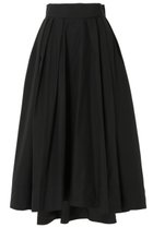 【マディソンブルー/MADISONBLUE】のTUCK VOLUME SKIRT タックボリュームスカート 人気、トレンドファッション・服の通販 founy(ファニー) ファッション Fashion レディースファッション Fashion for Women スカート Skirts ロングスカート Long Skirts / Maxi & Midi Skirts スリット Slit, Slit Detail セットアップ Set-Up, Coordinated Outfit タイプライター Typewriter Fabric, Crisp Cotton ロング Long, Long-Length thumbnail ブラック|ID: prp329100004902505 ipo3291000000036689153