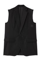 【アンクレイヴ/uncrave】のシアーオーガンジー テーラードジレ ブラック|ID: prp329100004902514 ipo3291000000036689230