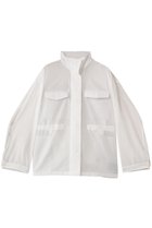 【アンクレイヴ/uncrave】のシアーオーガンジー ミリタリーブルゾン オフ|ID: prp329100004902515 ipo3291000000036689239