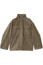 【アンクレイヴ/uncrave】のシアーオーガンジー ミリタリーブルゾン カーキベージュ|ID: prp329100004902515 ipo3291000000036689240
