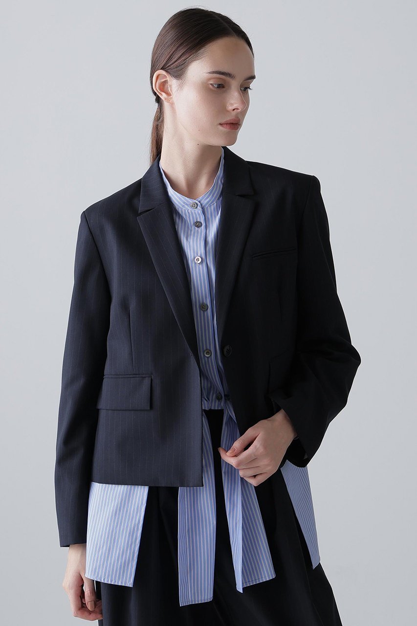 【アドーア/ADORE】のマニッシュクロスジャケット 大人の最旬トレンドファッション＆コーディネート founy(ファウニー) 　ファッション　Fashion　レディースファッション　Fashion for Women　アウター　Coat / Outerwear Collection　レディースジャケット・軽アウター　Jackets　おすすめ　Recommended / Our Picks　ジャケット　Jacket, Outerwear　セットアップ　Set-Up, Coordinated Outfit　マニッシュ　Mannish, Boyish　other-2|ID: prp329100004902531 ipo3291000000036745641