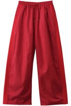 【メゾンスペシャル/MAISON SPECIAL】のDocking Rhinestone Easy Pants/ドッキングラインストーンイージーパンツ RED(レッド)|ID: prp329100004902551 ipo3291000000036689575