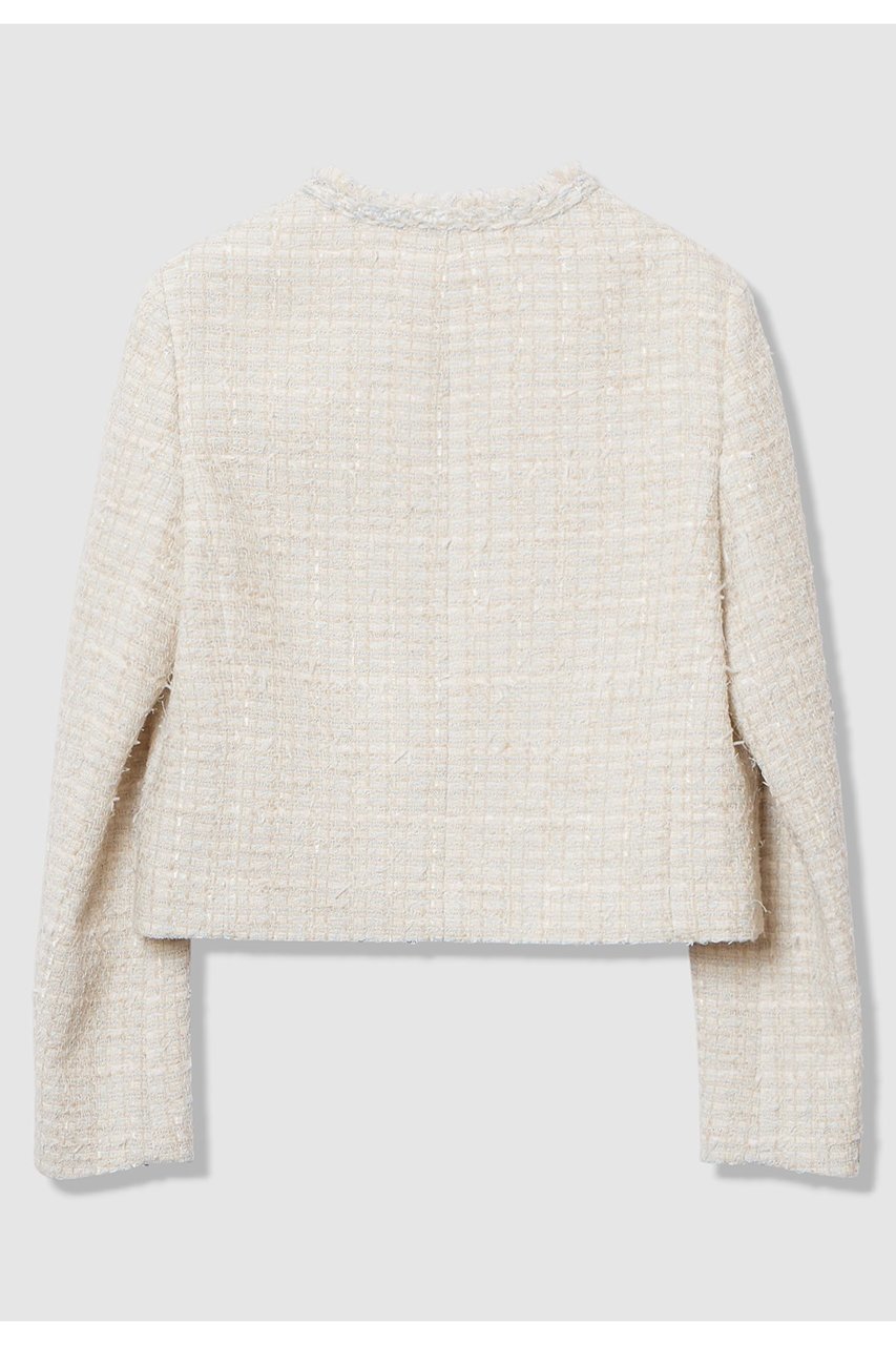 【アナイ/ANAYI】の【Eternal Line 2026】ミックスツイードノーカラー ジャケット 人気、トレンドファッション・服の通販 founy(ファニー) ファッション Fashion レディースファッション Fashion for Women アウター Coat / Outerwear Collection レディースジャケット・軽アウター Jackets ノーカラージャケット / シンプル上品コーデ Collarless Jackets コンパクト Compact, Small Size ジャケット Jacket, Outerwear セットアップ Set-Up, Coordinated Outfit ツイード Twill, Twill Weave ブレード Braid, Decorative Trim ミックス Mix, Mixed Style おすすめ Recommended / Our Picks エレガント 上品 Elegant セレモニー Ceremony other-2|ID: prp329100004902553 ipo3291000000036689611