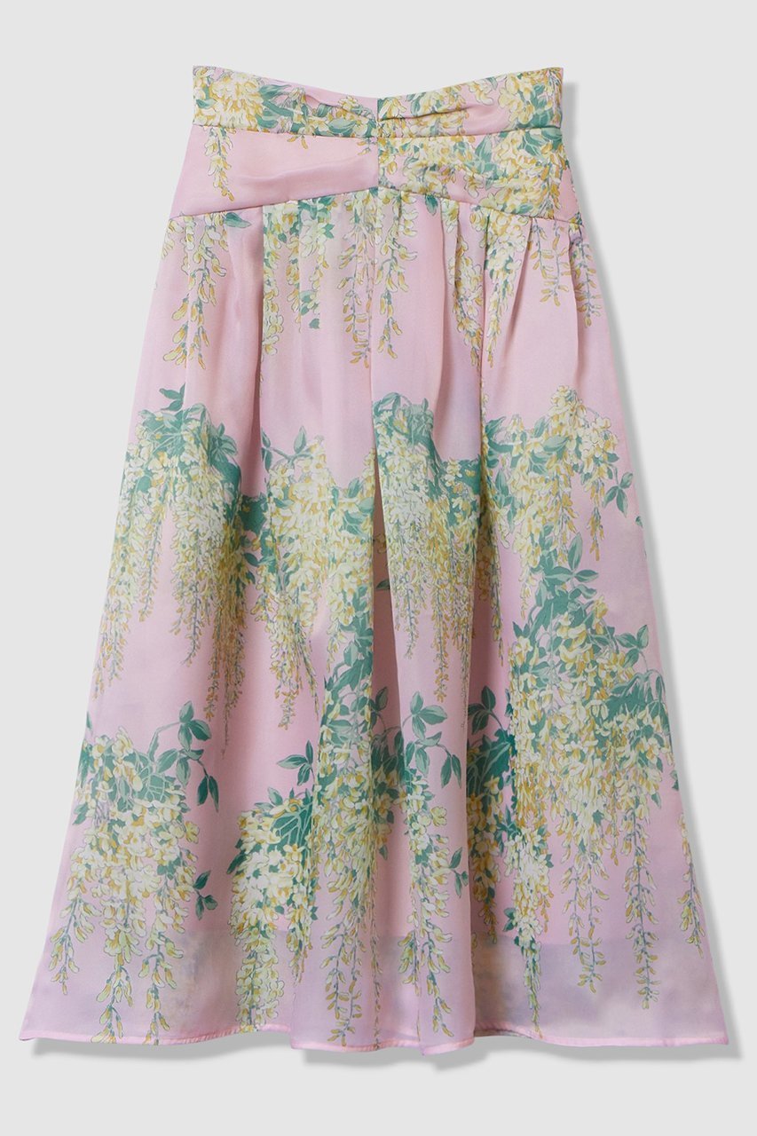 【アルアバイル/allureville】の【LOULOU WILLOUGHBY】RATTI オーガンフラワースカート 人気、トレンドファッション・服の通販 founy(ファニー) 　ファッション　Fashion　レディースファッション　Fashion for Women　スカート　Skirts　ロングスカート　Long Skirts / Maxi & Midi Skirts　イエロー　Yellow　イタリア　Italy　オーガンジー　Organza Fabric　フラワー　Flower, Floral　プリント　Print, Printed Pattern　ヨーク　Yoke, Yoke Design　ロング　Long, Long-Length　春　Spring　 other-1|ID: prp329100004902558 ipo3291000000036689689