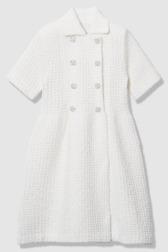 【アルアバイル/allureville】の【LOULOU WILLOUGHBY】ニットツィードワンピース インテリア・キッズ・メンズ・レディースファッション・服の通販 founy(ファウニー) https://founy.com/ ファッション Fashion レディースファッション Fashion for Women ワンピース Dresses チュニック Tunic Tops & Dresses シルバー Silver, Metallic Silver スパンコール Sequins, Sequin Embellishment チュニック Tunic, Long Top ツイード Twill, Twill Weave ロング Long, Long-Length エレガント 上品 Elegant |ID: prp329100004902561 ipo3291000000036689717