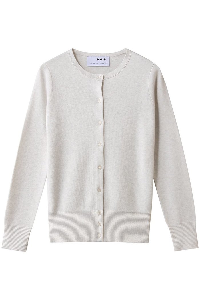 【スリー ドッツ/three dots】のコットンメランジ カーディガン インテリア・キッズ・メンズ・レディースファッション・服の通販 founy(ファニー) https://founy.com/ ファッション Fashion レディースファッション Fashion for Women トップス・カットソー Cut & Sew Tops ニット Knit Tops & Sweaters カーディガン・羽織り Layered Style Cardigans おすすめ Recommended / Our Picks カーディガン Cardigan, Knitwear |ID: prp329100004902568 ipo3291000000036689814