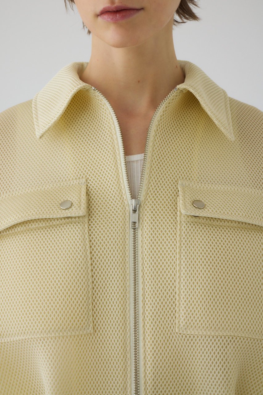 【リムアーク/RIM.ARK】のSponge fabric bomber blouson/ブルゾン 人気、トレンドファッション・服の通販 founy(ファニー) 　ファッション　Fashion　レディースファッション　Fashion for Women　アウター　Coat / Outerwear Collection　レディースジャケット・軽アウター　Jackets　ブルゾンジャケット・スポーティアウター　Blouson Jackets　クロップド　Cropped, Short Length　コンパクト　Compact, Small Size　シンプル　Simple, Minimal　ジャケット　Jacket, Outerwear　スリーブ　Sleeve, Long Sleeve / Short Sleeve　バランス　Balance, Style Balance　フォルム　Silhouette, Form　ブルゾン　Blouson, Bomber Jacket　再入荷　Restock / Back in Stock　other-6|ID: prp329100004902580 ipo3291000000036689950