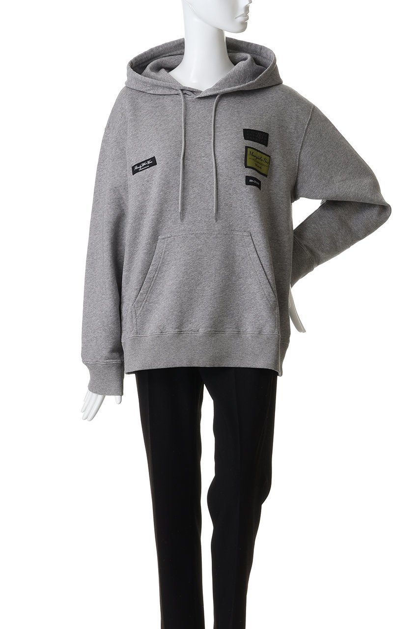 【エムエム6 メゾン マルタン マルジェラ/MM6 Maison Martin Margiela】のロゴ フーディースウェットシャツ 人気、トレンドファッション・服の通販 founy(ファニー) ファッション Fashion レディースファッション Fashion for Women トップス・カットソー Cut & Sew Tops シャツ・ブラウス・オフィスカジュアル Elegant Blouses & Button-Ups レディースパーカー・カジュアルフーディー Casual Hoodies & Sweatshirts ロングTシャツ・Tシャツ Longline T-Shirts & Tees スウェット・クルーネックトップス Sweatshirts & Crewnecks / Relaxed Fit Sweat Tops カットソー・ベーシックTシャツ Cut-and-Sewn Tops / Stretch Tees & Basics バランス Balance, Style Balance モチーフ Motif, Design Theme リラックス Relax, Relaxed Fit other-2|ID: prp329100004902594 ipo3291000000036690119