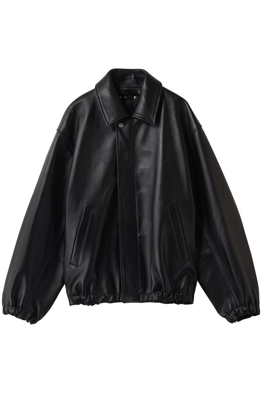 【シュタイン/ssstein】の【UNISEX】SHEEP LEATHER ZIP SHORT JACKET インテリア・キッズ・メンズ・レディースファッション・服の通販 founy(ファニー) 　ファッション　Fashion　レディースファッション　Fashion for Women　アウター　Coat / Outerwear Collection　レディースジャケット・軽アウター　Jackets　ユニセックス　Unisex, Genderless　ジャケット　Jacket, Outerwear　バランス　Balance, Style Balance　フロント　Front, Front Design　ブラック|ID: prp329100004902623 ipo3291000000036690455