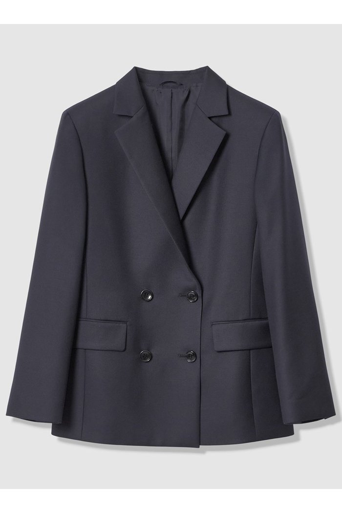 【アナイ/ANAYI】のツイルシェイプテーラード ジャケット インテリア・キッズ・メンズ・レディースファッション・服の通販 founy(ファニー) https://founy.com/ ファッション Fashion レディースファッション Fashion for Women アウター Coat / Outerwear Collection レディースジャケット・軽アウター Jackets テーラードジャケット / 通勤・きれいめスタイル Tailored Jackets & Blazers エレガント 上品 Elegant ジャケット Jacket, Outerwear ストライプ Stripe, Striped Pattern ダブル Double, Double-Breasted ツイル Twist, Twisted Detail トレンド Trend, Trending Now ドレープ Drape, Draping Fabric ロング Long, Long-Length |ID: prp329100004902631 ipo3291000000036690536