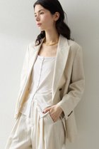 【ウィムガゼット/Whim Gazette】の【THE PAUSE】コットンリネンダブルジャケット 人気、トレンドファッション・服の通販 founy(ファニー) ファッション Fashion レディースファッション Fashion for Women アウター Coat / Outerwear Collection レディースジャケット・軽アウター Jackets おすすめ Recommended / Our Picks ジャケット Jacket, Outerwear スタイリッシュ Stylish, Fashionable セットアップ Set-Up, Coordinated Outfit ダブル Double, Double-Breasted ボックス Boxy, Box Shape 夏 Summer 定番 Standard, Basic Item 春 Spring S/S・春夏 SS, Spring/Summer, Warm Season thumbnail ベージュ|ID: prp329100004902639 ipo3291000000036690611