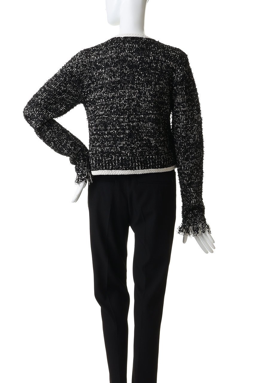 【プランク プロジェクト/PRANK PROJECT】のフロントチャームニットジャケット 人気、トレンドファッション・服の通販 founy(ファニー) 　ファッション　Fashion　レディースファッション　Fashion for Women　アウター　Coat / Outerwear Collection　レディースジャケット・軽アウター　Jackets　コンパクト　Compact, Small Size　ジャケット　Jacket, Outerwear　デニム　Denim, Jeans Material　ハーフ　Half, Half-Length　フロント　Front, Front Design　エレガント 上品　Elegant　other-4|ID: prp329100004902641 ipo3291000000036690658