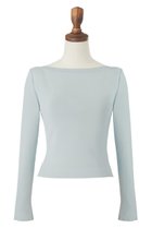 【デイジーリン/DAISY LIN】のKnit Top “Prima Donna” スモーキーブルー|ID: prp329100004902644 ipo3291000000036690680