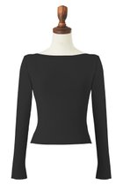 【デイジーリン/DAISY LIN】のKnit Top “Prima Donna” ブラックブラック|ID: prp329100004902644 ipo3291000000036690681