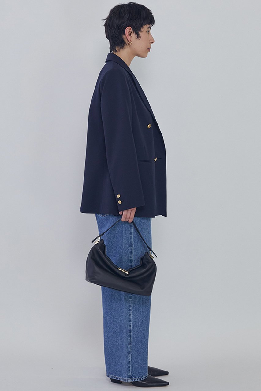 【プルミエ アロンディスモン/1er Arrondissement】のウールギャバジンジャケット 人気、トレンドファッション・服の通販 founy(ファニー) 　ファッション　Fashion　レディースファッション　Fashion for Women　アウター　Coat / Outerwear Collection　レディースジャケット・軽アウター　Jackets　ジャケット　Jacket, Outerwear　ストライプ　Stripe, Striped Pattern　なめらか　Smooth, Silky Texture　バランス　Balance, Style Balance　日本製　Made In Japan　other-4|ID: prp329100004902649 ipo3291000000036690728