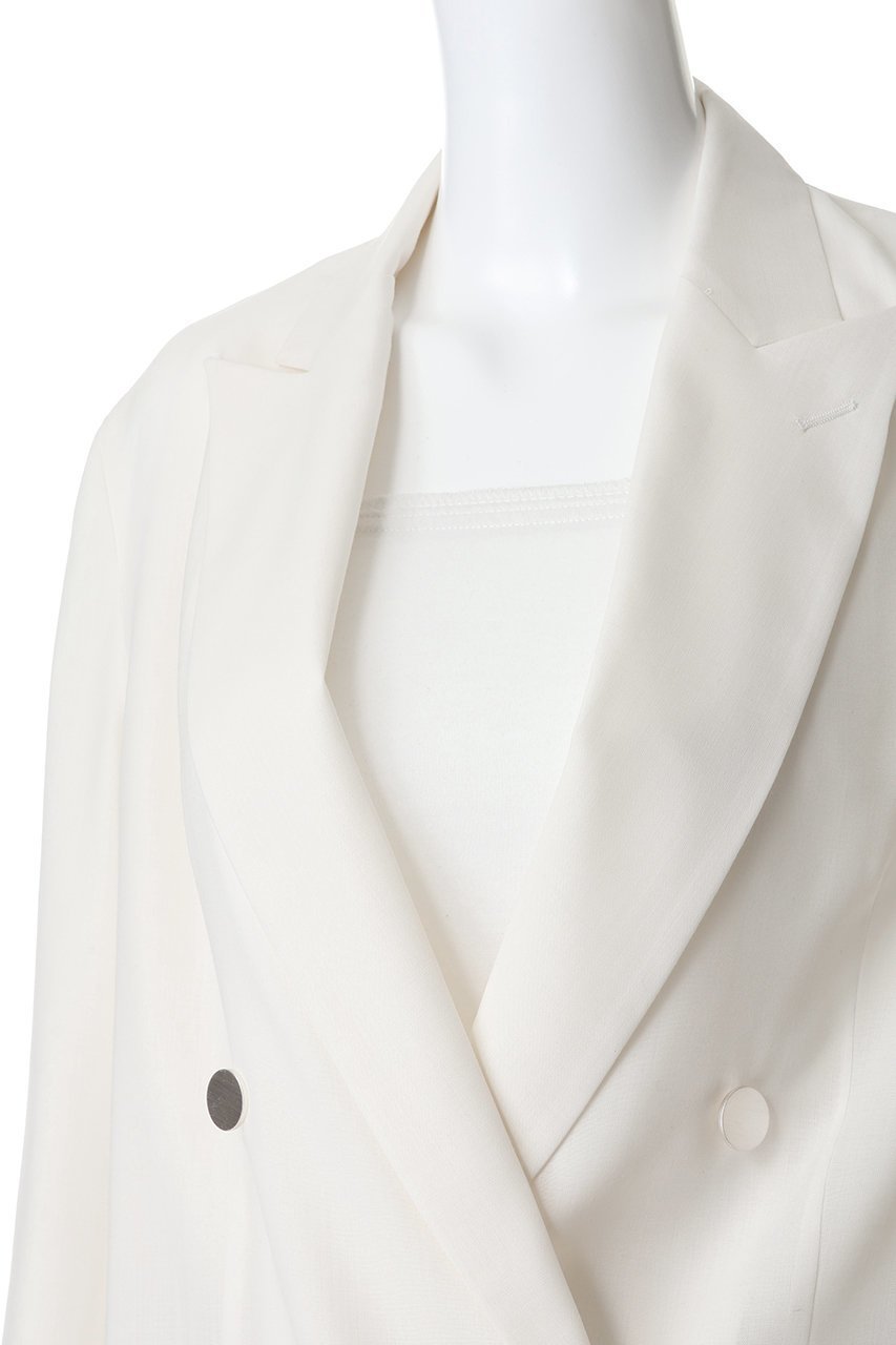 【ルームエイト/Room no.8】の【Room no.8 BLACK】SHEER TORO 4ボタン ブレスト ジャケット 人気、トレンドファッション・服の通販 founy(ファニー) 　ファッション　Fashion　レディースファッション　Fashion for Women　アウター　Coat / Outerwear Collection　レディースジャケット・軽アウター　Jackets　シアー　Sheer, See-Through　ジャケット　Jacket, Outerwear　ダブル　Double, Double-Breasted　マニッシュ　Mannish, Boyish　other-5|ID: prp329100004902660 ipo3291000000036690819