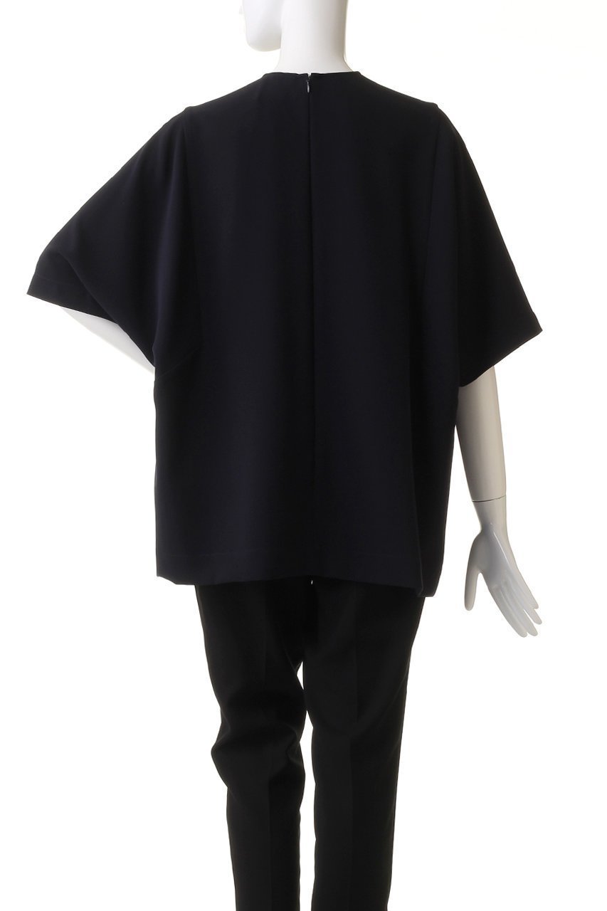 【エブール/ebure】のトリアセダブルクロス Tブラウス 人気、トレンドファッション・服の通販 founy(ファニー) ファッション Fashion レディースファッション Fashion for Women トップス・カットソー Cut & Sew Tops シャツ・ブラウス・オフィスカジュアル Elegant Blouses & Button-Ups ロングTシャツ・Tシャツ Longline T-Shirts & Tees カットソー・ベーシックTシャツ Cut-and-Sewn Tops / Stretch Tees & Basics ショート Short, Short Length シンプル Simple, Minimal スリーブ Sleeve, Long Sleeve / Short Sleeve トレンド Trend, Trending Now ドレープ Drape, Draping Fabric ボトム Bottoms, Lower Wear ワイド Wide, Wide Fit エレガント 上品 Elegant 定番 Standard, Basic Item other-4|ID: prp329100004902668 ipo3291000000036690888