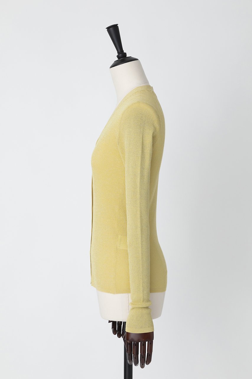 【オーヴィル/EAUVIRE】のVネックカーディガン 人気、トレンドファッション・服の通販 founy(ファニー) 　ファッション　Fashion　レディースファッション　Fashion for Women　トップス・カットソー　Cut & Sew Tops　ニット　Knit Tops & Sweaters　カーディガン・羽織り　Layered Style Cardigans　Vネックトップス　V-Neck Tops / V-Cut Neckline Shirts　イタリア　Italy　カッティング　Cutting Detail　カーディガン　Cardigan, Knitwear　フィット　Fit, Slim Fit　other-2|ID: prp329100004902669 ipo3291000000036690894