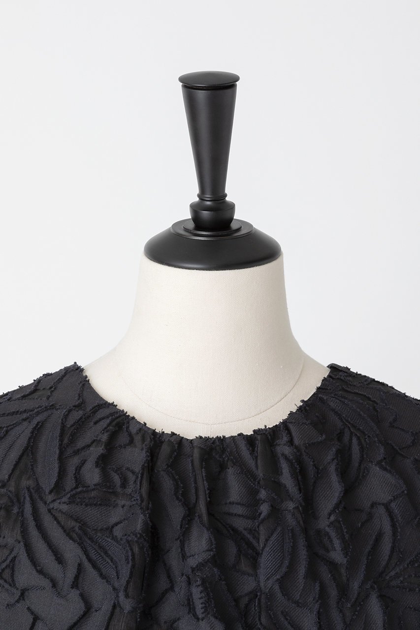 【オーヴィル/EAUVIRE】のシグニチャードレス 人気、トレンドファッション・服の通販 founy(ファニー) 　ファッション　Fashion　レディースファッション　Fashion for Women　ワンピース　Dresses　フォーマル・パーティードレス・結婚式用ドレス　Elegant & Casual Dresses　チュニック　Tunic Tops & Dresses　シルク　Silk, 100% Silk　シンプル　Simple, Minimal　ジャカード／ジャガード　Jacquard, Woven Pattern　チュニック　Tunic, Long Top　ドレス　Dress, One-Piece　other-4|ID: prp329100004902670 ipo3291000000036690906