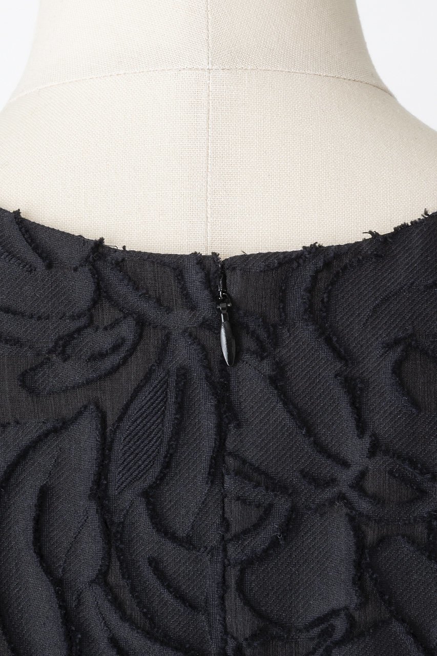 【オーヴィル/EAUVIRE】のシグニチャードレス 人気、トレンドファッション・服の通販 founy(ファニー) 　ファッション　Fashion　レディースファッション　Fashion for Women　ワンピース　Dresses　フォーマル・パーティードレス・結婚式用ドレス　Elegant & Casual Dresses　チュニック　Tunic Tops & Dresses　シルク　Silk, 100% Silk　シンプル　Simple, Minimal　ジャカード／ジャガード　Jacquard, Woven Pattern　チュニック　Tunic, Long Top　ドレス　Dress, One-Piece　other-7|ID: prp329100004902670 ipo3291000000036690909