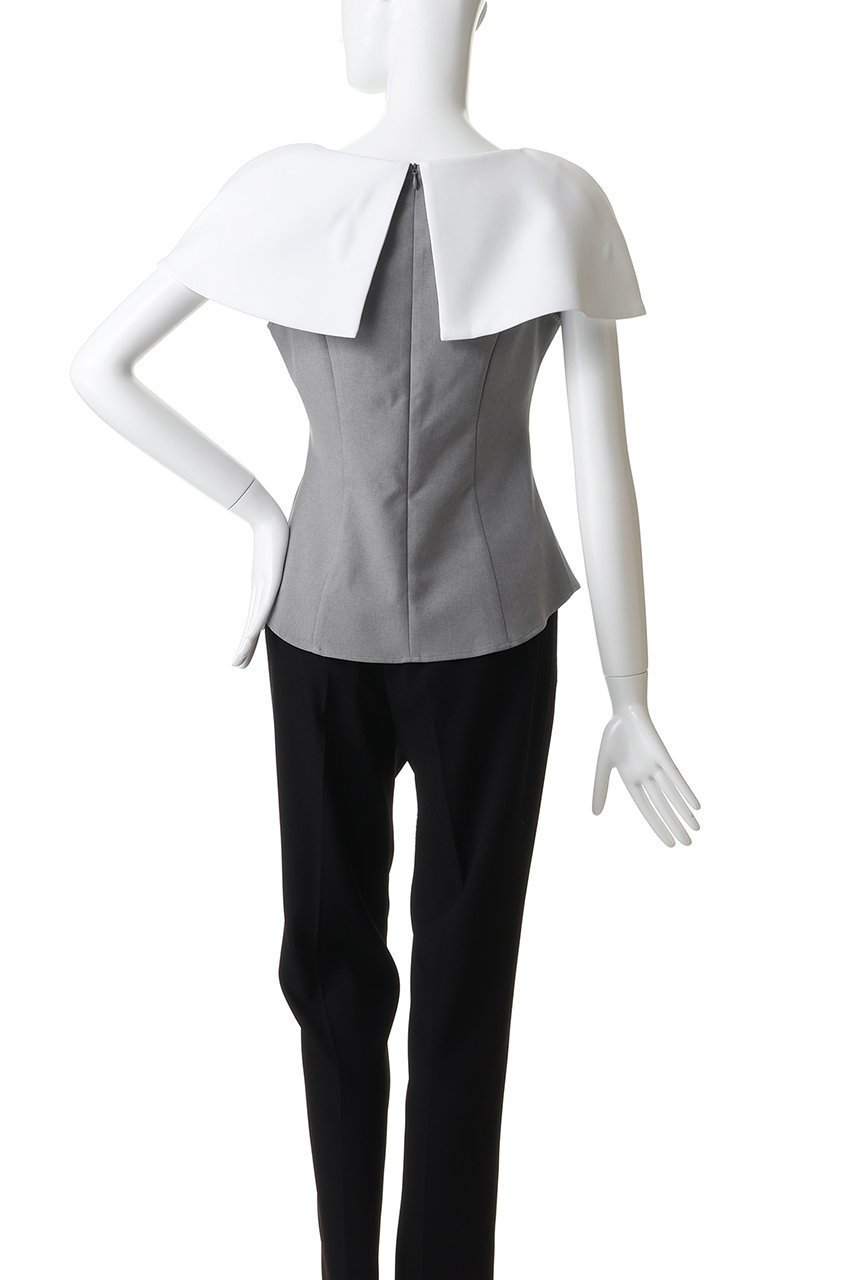 【アミカ/AMICA】のCAPE ツイルトップ 人気、トレンドファッション・服の通販 founy(ファニー) 　ファッション　Fashion　レディースファッション　Fashion for Women　トップス・カットソー　Cut & Sew Tops　シャツ・ブラウス・オフィスカジュアル　Elegant Blouses & Button-Ups　おすすめ　Recommended / Our Picks　カーディガン　Cardigan, Knitwear　ショート　Short, Short Length　スリーブ　Sleeve, Long Sleeve / Short Sleeve　パターン　Pattern, Design Print　ビジネス 仕事 通勤　Business / Work / Commuting　other-4|ID: prp329100004902673 ipo3291000000036690933