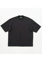 【グッド ピープル グッド ステッチング グッド プロダクト/GOOD PEOPLE GOOD STITCHING GOOD PRODUCT】の【UNISEX】モックネック ショートスリーブ Tシャツ 人気、トレンドファッション・服の通販 founy(ファニー) ファッション Fashion レディースファッション Fashion for Women トップス・カットソー Cut & Sew Tops シャツ・ブラウス・オフィスカジュアル Elegant Blouses & Button-Ups ロングTシャツ・Tシャツ Longline T-Shirts & Tees カットソー・ベーシックTシャツ Cut-and-Sewn Tops / Stretch Tees & Basics ユニセックス Unisex, Genderless インナー Innerwear ショート Short, Short Length スリーブ Sleeve, Long Sleeve / Short Sleeve ハーフ Half, Half-Length モックネック Mock Neck, Short Turtleneck ワイド Wide, Wide Fit 定番 Standard, Basic Item thumbnail ブラック×ネイビー|ID: prp329100004902674 ipo3291000000036690943