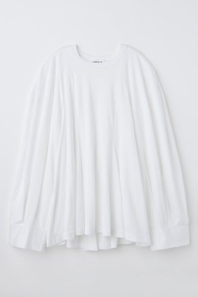 【エンフォルド/ENFOLD】のSOLID LONG-SLEEVE T-SHIRT 人気、トレンドファッション・服の通販 founy(ファニー) ファッション Fashion レディースファッション Fashion for Women トップス・カットソー Cut & Sew Tops シャツ・ブラウス・オフィスカジュアル Elegant Blouses & Button-Ups ロングTシャツ・Tシャツ Longline T-Shirts & Tees カットソー・ベーシックTシャツ Cut-and-Sewn Tops / Stretch Tees & Basics カットソー Cut and Sewn Top スリーブ Sleeve, Long Sleeve / Short Sleeve パターン Pattern, Design Print リラックス Relax, Relaxed Fit ロング Long, Long-Length ワイド Wide, Wide Fit 定番 Standard, Basic Item |ID:prp329100004902679