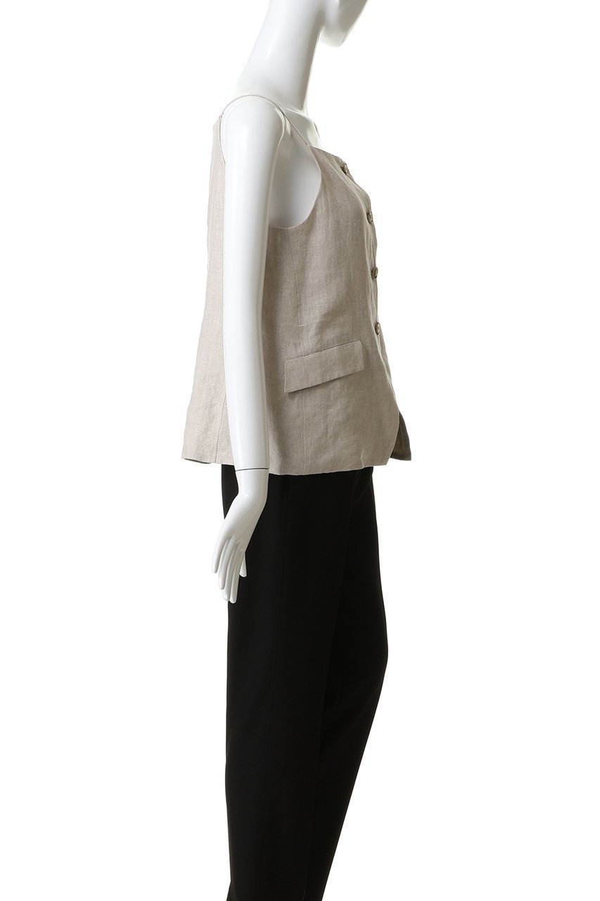 【ティッカ/TICCA】のリネンキャミソールベスト 人気、トレンドファッション・服の通販 founy(ファニー) 　ファッション　Fashion　レディースファッション　Fashion for Women　アウター　Coat / Outerwear Collection　レディースジャケット・軽アウター　Jackets　キャミソール　Camisole, Spaghetti Strap Top　ジャケット　Jacket, Outerwear　ベスト　Vest, Waistcoat　モダン　Modern, Contemporary　リネン　Linen, Linen Fabric　エレガント 上品　Elegant　other-3|ID: prp329100004902686 ipo3291000000036691059