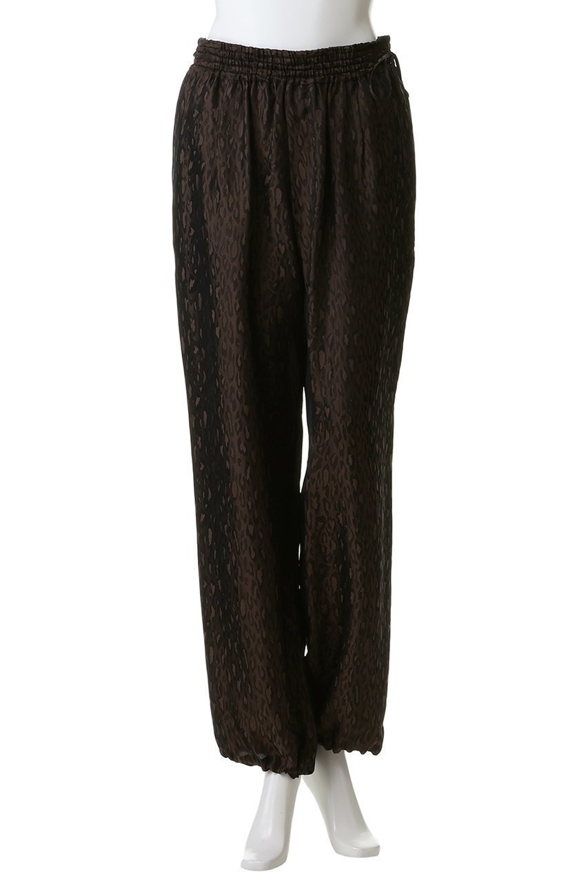 【ティッカ/TICCA】のレオパードジャガードパンツ 人気、トレンドファッション・服の通販 founy(ファニー) ファッション Fashion レディースファッション Fashion for Women パンツ Pants & Trousers カットソー Cut and Sewn Top ジャケット Jacket, Outerwear リラックス Relax, Relaxed Fit レオパード Leopard, Animal Print other-2|ID: prp329100004902688 ipo3291000000036691077