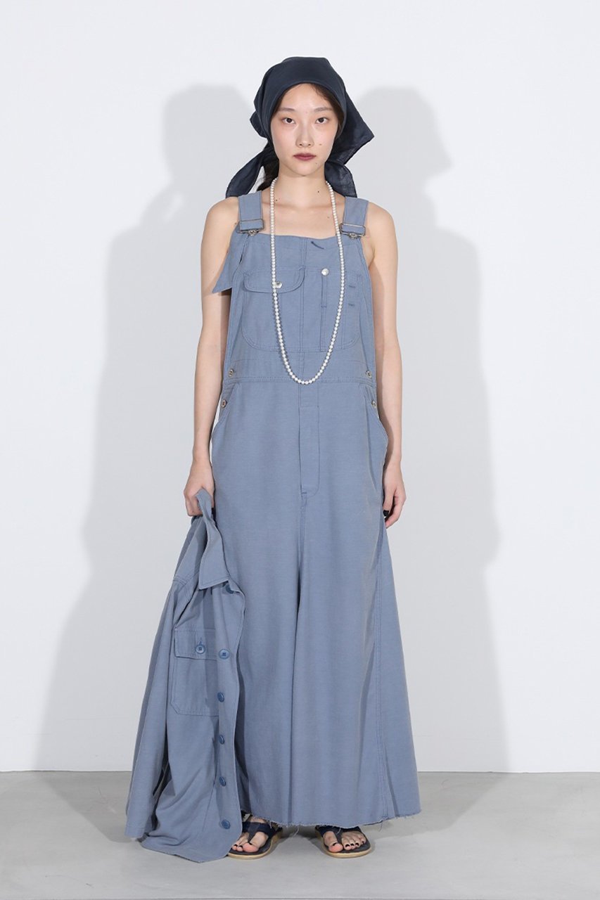 【マディソンブルー/MADISONBLUE】のJUMPER MAXI SK L.oz BS ジャンパースカート 人気、トレンドファッション・服の通販 founy(ファニー) 　ファッション　Fashion　レディースファッション　Fashion for Women　スカート　Skirts　ワンピース　Dresses　2026年　2026　カットオフ　Cut-Off Design　サテン　Satin, Glossy Fabric　ストーン　Stone, Gem-Like　チュニック　Tunic, Long Top　フレア　Flare, Flared　ヴィンテージ　Vintage Style　軽量　Lightweight, Ultra Light　other-8|ID: prp329100004902696 ipo3291000000036691152