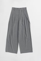 【メゾンスペシャル/MAISON SPECIAL】のLoose Volume Pants/ルーズボリュームパンツ 人気、トレンドファッション・服の通販 founy(ファニー) ファッション Fashion レディースファッション Fashion for Women パンツ Pants & Trousers ドレープ Drape, Draping Fabric ラップ Wrap, Wrap Design ワイド Wide, Wide Fit thumbnail GRY(グレー)|ID: prp329100004902700 ipo3291000000036691183
