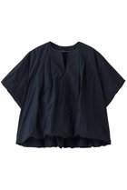 【ミズイロ インド/mizuiro ind】のballon no collar shirt シャツ 人気、トレンドファッション・服の通販 founy(ファニー) ファッション Fashion レディースファッション Fashion for Women トップス・カットソー Cut & Sew Tops シャツ・ブラウス・オフィスカジュアル Elegant Blouses & Button-Ups ショート Short, Short Length スキッパー Skipper, Open Collar スリーブ Sleeve, Long Sleeve / Short Sleeve バルーン Balloon, Balloon Silhouette リラックス Relax, Relaxed Fit 再入荷 Restock / Back in Stock thumbnail navy|ID: prp329100004902731 ipo3291000000036691453