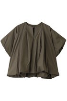 【ミズイロ インド/mizuiro ind】のballon no collar shirt シャツ 人気、トレンドファッション・服の通販 founy(ファニー) ファッション Fashion レディースファッション Fashion for Women トップス・カットソー Cut & Sew Tops シャツ・ブラウス・オフィスカジュアル Elegant Blouses & Button-Ups ショート Short, Short Length スキッパー Skipper, Open Collar スリーブ Sleeve, Long Sleeve / Short Sleeve バルーン Balloon, Balloon Silhouette リラックス Relax, Relaxed Fit 再入荷 Restock / Back in Stock thumbnail c.gray|ID: prp329100004902731 ipo3291000000036691455