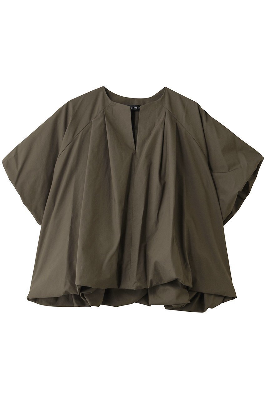 【ミズイロ インド/mizuiro ind】のballon no collar shirt シャツ インテリア・キッズ・メンズ・レディースファッション・服の通販 founy(ファニー) ファッション Fashion レディースファッション Fashion for Women トップス・カットソー Cut & Sew Tops シャツ・ブラウス・オフィスカジュアル Elegant Blouses & Button-Ups ショート Short, Short Length スキッパー Skipper, Open Collar スリーブ Sleeve, Long Sleeve / Short Sleeve バルーン Balloon, Balloon Silhouette リラックス Relax, Relaxed Fit 再入荷 Restock / Back in Stock c.gray|ID: prp329100004902731 ipo3291000000036691455