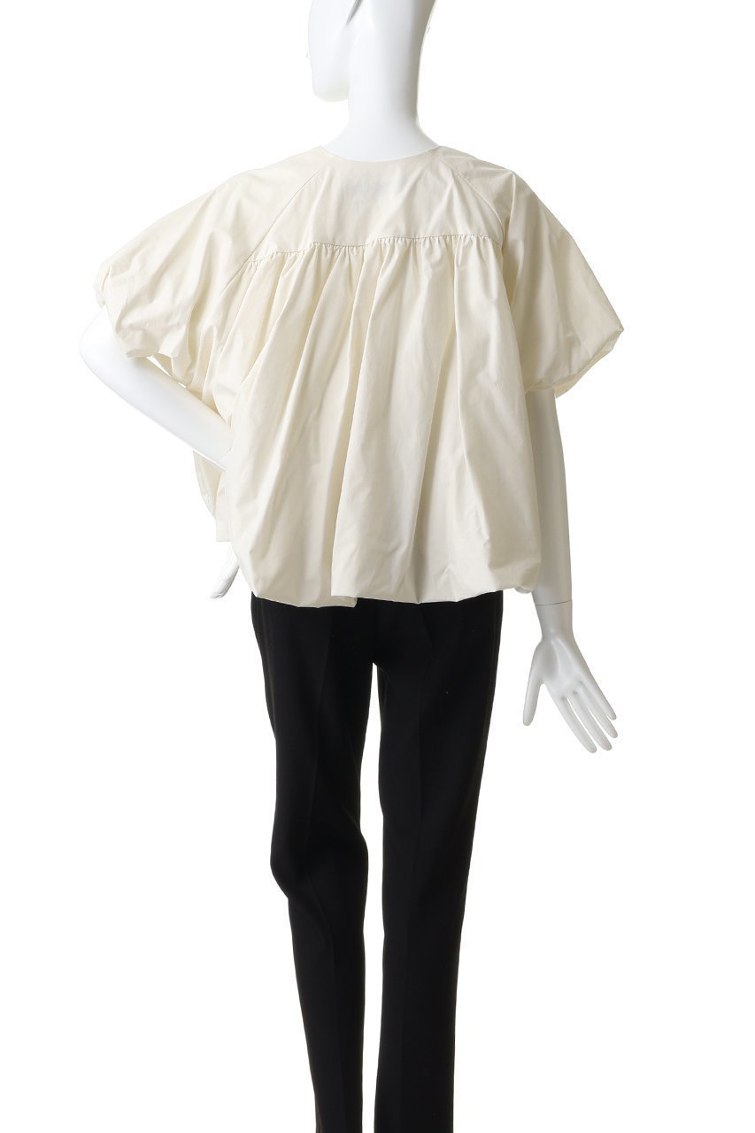 【ミズイロ インド/mizuiro ind】のballon no collar shirt シャツ 大人の最旬トレンドファッション＆コーディネート founy(ファウニー) 　ファッション　Fashion　レディースファッション　Fashion for Women　トップス・カットソー　Cut & Sew Tops　シャツ・ブラウス・オフィスカジュアル　Elegant Blouses & Button-Ups　ショート　Short, Short Length　スキッパー　Skipper, Open Collar　スリーブ　Sleeve, Long Sleeve / Short Sleeve　バルーン　Balloon, Balloon Silhouette　リラックス　Relax, Relaxed Fit　other-4|ID: prp329100004902731 ipo3291000000036745000