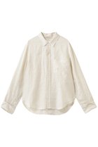 【シチズンズ オブ ヒューマニティー/CITIZENS OF HUMANITY】のKAYLA shrunken リネンシャツ PALE STONE|ID:prp329100004902734