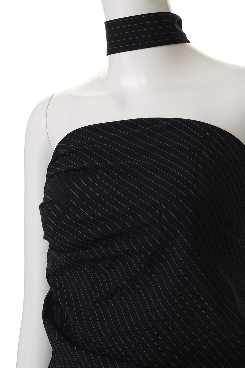 【プランク プロジェクト/PRANK PROJECT】のアシメドレーピングベアトップ / Asymmetrical Draping Bare Top 人気、トレンドファッション・服の通販 founy(ファニー) 　ファッション　Fashion　レディースファッション　Fashion for Women　トップス・カットソー　Cut & Sew Tops　キャミソール&ノースリーブ　Camisoles & Sleeveless Tops　シャツ・ブラウス・オフィスカジュアル　Elegant Blouses & Button-Ups　ウォッシャブル　Machine Washable　ストライプ　Stripe, Striped Pattern　ストレッチ　Stretch, Stretchy Fabric　タンク　Tank Top, Sleeveless Top　ノースリーブ　Sleeveless, No-Sleeve　夏　Summer　春　Spring　S/S・春夏　SS, Spring/Summer, Warm Season　other-5|ID: prp329100004902744 ipo3291000000036691564