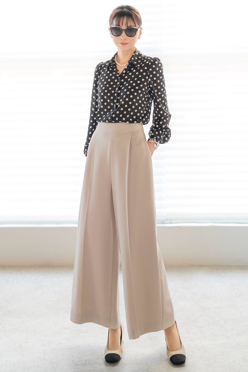 【デイジーリン/DAISY LIN】のBlouse “Dots Lady” 人気、トレンドファッション・服の通販 founy(ファニー) 　ファッション　Fashion　レディースファッション　Fashion for Women　トップス・カットソー　Cut & Sew Tops　シャツ・ブラウス・オフィスカジュアル　Elegant Blouses & Button-Ups　おすすめ　Recommended / Our Picks　ウォッシャブル　Machine Washable　エレガント 上品　Elegant　シルク　Silk, 100% Silk　スリーブ　Sleeve, Long Sleeve / Short Sleeve　ドット　Polka Dot, Dot Pattern　モダン　Modern, Contemporary　ロング　Long, Long-Length　人気　Popular, Best Seller　other-4|ID: prp329100004902749 ipo3291000000036691603