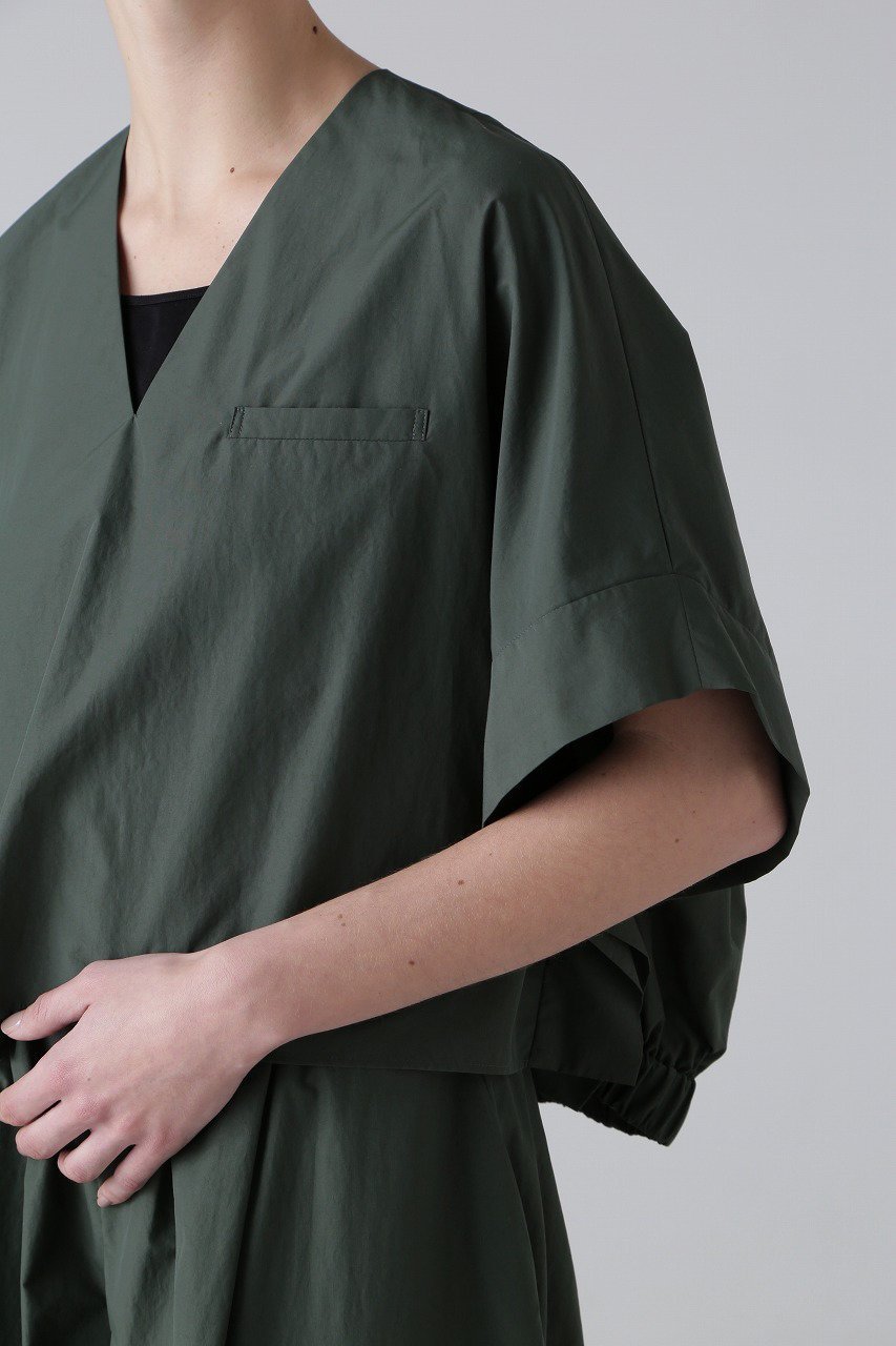 【アドーア/ADORE】のライトナイロンコットンブラウス 人気、トレンドファッション・服の通販 founy(ファニー) 　ファッション　Fashion　レディースファッション　Fashion for Women　トップス・カットソー　Cut & Sew Tops　シャツ・ブラウス・オフィスカジュアル　Elegant Blouses & Button-Ups　おすすめ　Recommended / Our Picks　ギャザー　Gathered, Ruffled　ショート　Short, Short Length　シンプル　Simple, Minimal　スリーブ　Sleeve, Long Sleeve / Short Sleeve　セットアップ　Set-Up, Coordinated Outfit　軽量　Lightweight, Ultra Light　other-6|ID: prp329100004902750 ipo3291000000036691612