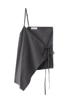 【ガリャルダガランテ/GALLARDAGALANTE】のワンショルダーブラウス 人気、トレンドファッション・服の通販 founy(ファニー) ファッション Fashion レディースファッション Fashion for Women トップス・カットソー Cut & Sew Tops キャミソール&ノースリーブ Camisoles & Sleeveless Tops シャツ・ブラウス・オフィスカジュアル Elegant Blouses & Button-Ups カットソー Cut and Sewn Top シンプル Simple, Minimal ノースリーブ Sleeveless, No-Sleeve 夏 Summer 春 Spring S/S・春夏 SS, Spring/Summer, Warm Season thumbnail グレー|ID: prp329100004902754 ipo3291000000036691638