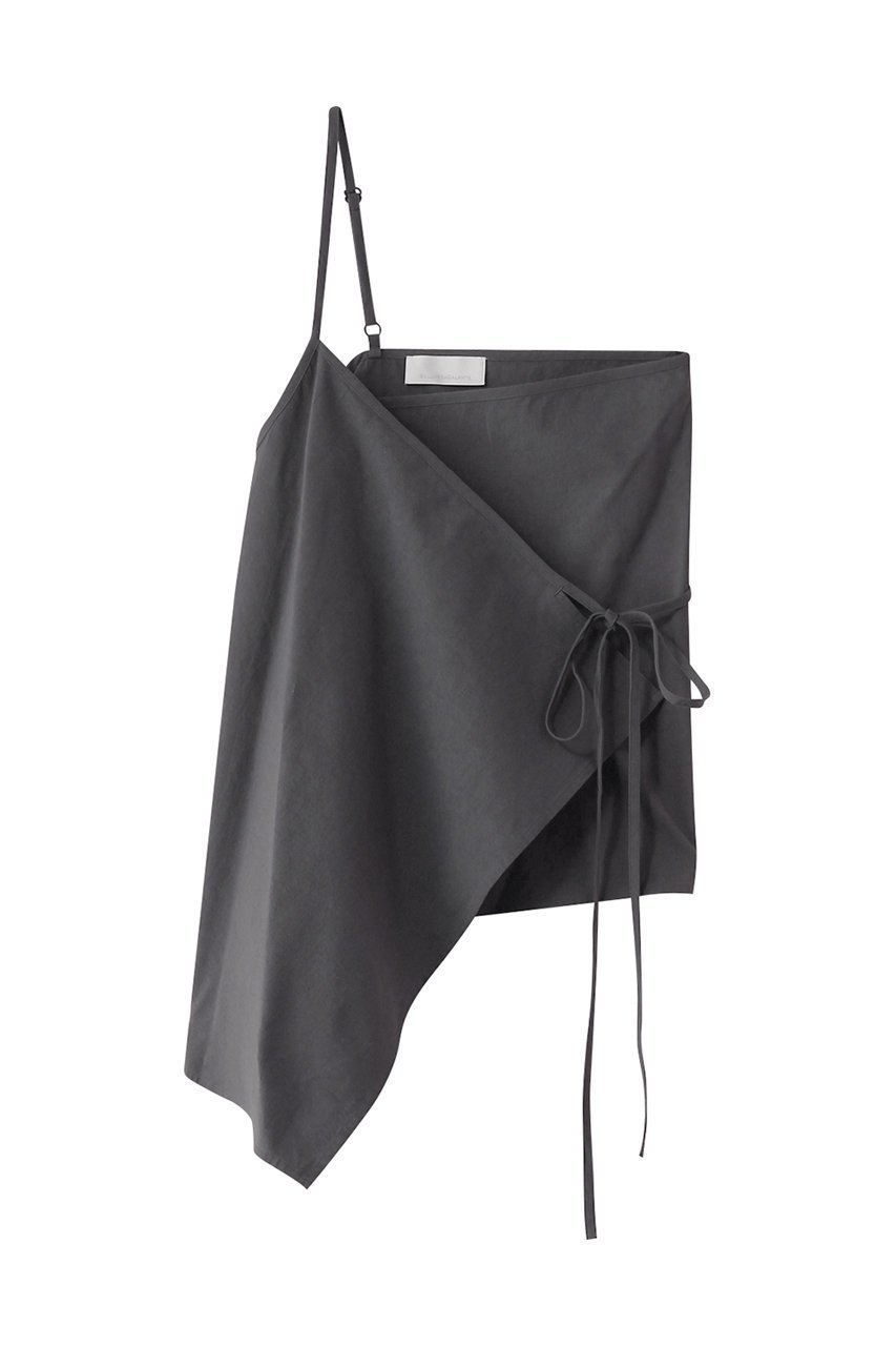 【ガリャルダガランテ/GALLARDAGALANTE】のワンショルダーブラウス インテリア・キッズ・メンズ・レディースファッション・服の通販 founy(ファニー) 　ファッション　Fashion　レディースファッション　Fashion for Women　トップス・カットソー　Cut & Sew Tops　キャミソール&ノースリーブ　Camisoles & Sleeveless Tops　シャツ・ブラウス・オフィスカジュアル　Elegant Blouses & Button-Ups　カットソー　Cut and Sewn Top　シンプル　Simple, Minimal　ノースリーブ　Sleeveless, No-Sleeve　夏　Summer　春　Spring　S/S・春夏　SS, Spring/Summer, Warm Season　グレー|ID: prp329100004902754 ipo3291000000036691638