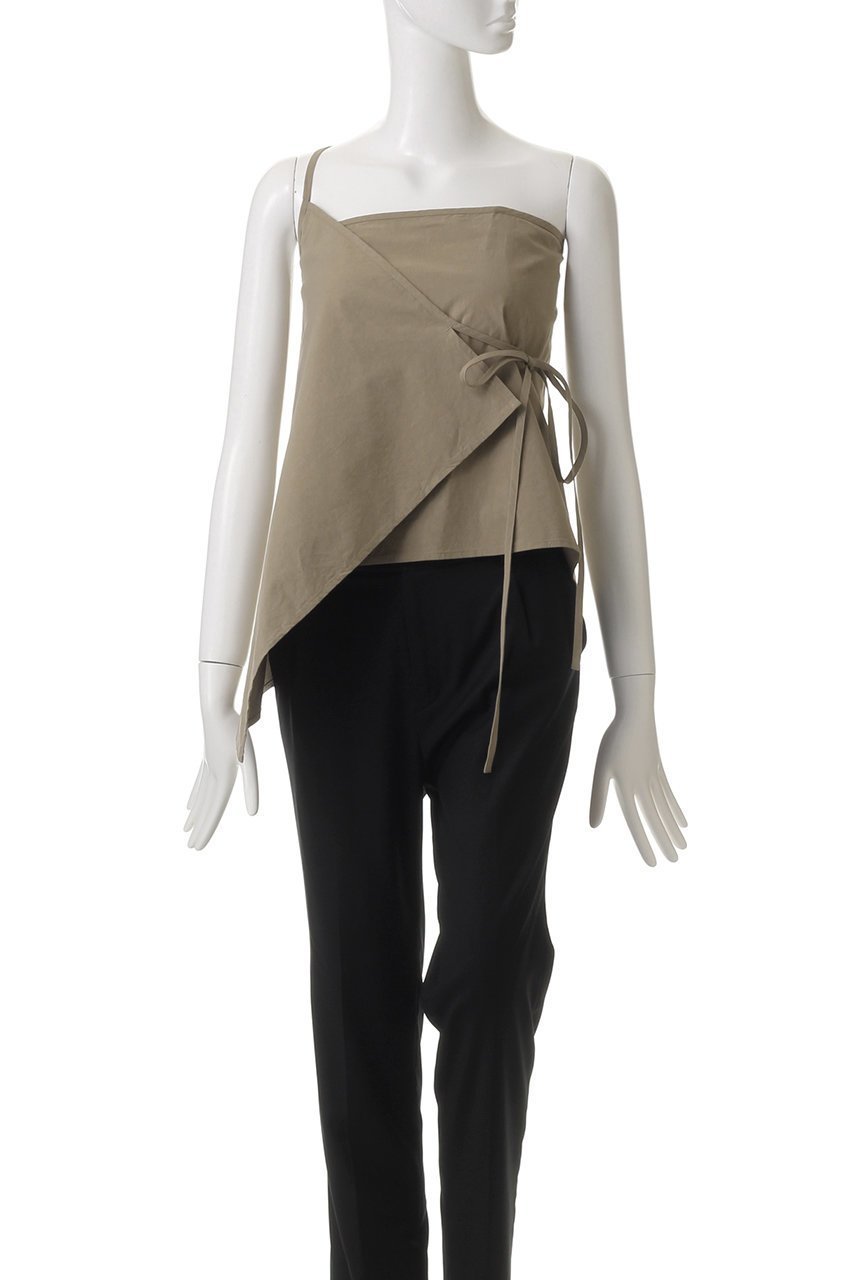 【ガリャルダガランテ/GALLARDAGALANTE】のワンショルダーブラウス 人気、トレンドファッション・服の通販 founy(ファニー) 　ファッション　Fashion　レディースファッション　Fashion for Women　トップス・カットソー　Cut & Sew Tops　キャミソール&ノースリーブ　Camisoles & Sleeveless Tops　シャツ・ブラウス・オフィスカジュアル　Elegant Blouses & Button-Ups　カットソー　Cut and Sewn Top　シンプル　Simple, Minimal　ノースリーブ　Sleeveless, No-Sleeve　夏　Summer　春　Spring　S/S・春夏　SS, Spring/Summer, Warm Season　other-2|ID: prp329100004902754 ipo3291000000036691639