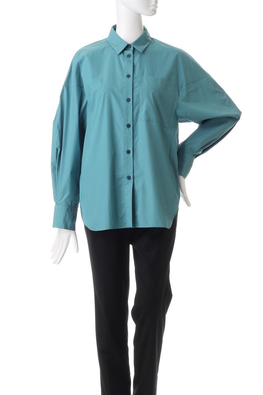 【エンフォルド/ENFOLD】のタイプライターBIO 立体スリーブ SH/シャツ 人気、トレンドファッション・服の通販 founy(ファニー) 　ファッション　Fashion　レディースファッション　Fashion for Women　トップス・カットソー　Cut & Sew Tops　シャツ・ブラウス・オフィスカジュアル　Elegant Blouses & Button-Ups　スリーブ　Sleeve, Long Sleeve / Short Sleeve　タイプライター　Typewriter Fabric, Crisp Cotton　フォルム　Silhouette, Form　ベスト　Vest, Waistcoat　ロング　Long, Long-Length　other-2|ID: prp329100004902757 ipo3291000000036691664