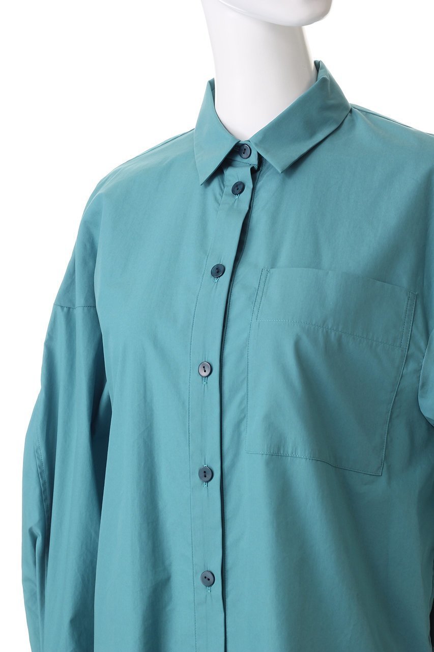 【エンフォルド/ENFOLD】のタイプライターBIO 立体スリーブ SH/シャツ 人気、トレンドファッション・服の通販 founy(ファニー) 　ファッション　Fashion　レディースファッション　Fashion for Women　トップス・カットソー　Cut & Sew Tops　シャツ・ブラウス・オフィスカジュアル　Elegant Blouses & Button-Ups　スリーブ　Sleeve, Long Sleeve / Short Sleeve　タイプライター　Typewriter Fabric, Crisp Cotton　フォルム　Silhouette, Form　ベスト　Vest, Waistcoat　ロング　Long, Long-Length　other-5|ID: prp329100004902757 ipo3291000000036691667