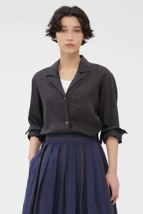 【マーガレットハウエル/MARGARET HOWELL】のLIGHT WEIGHT LINEN SHIRT 人気、トレンドファッション・服の通販 founy(ファニー) ファッション Fashion レディースファッション Fashion for Women トップス・カットソー Cut & Sew Tops シャツ・ブラウス・オフィスカジュアル Elegant Blouses & Button-Ups スクエア Square, Square Shape スリーブ Sleeve, Long Sleeve / Short Sleeve バランス Balance, Style Balance リネン Linen, Linen Fabric ロング Long, Long-Length 夏 Summer 新作・新入荷 New Arrivals / New In |ID:prp329100004902759