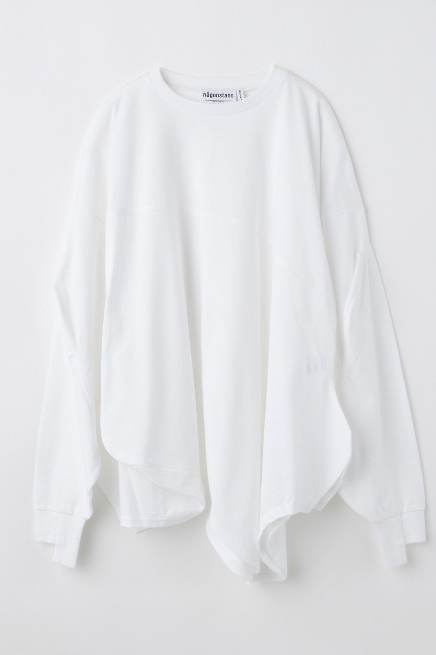 【ナゴンスタンス/nagonstans】のcurve long-sleeve Tシャツ 人気、トレンドファッション・服の通販 founy(ファニー) ファッション Fashion レディースファッション Fashion for Women トップス・カットソー Cut & Sew Tops シャツ・ブラウス・オフィスカジュアル Elegant Blouses & Button-Ups ロングTシャツ・Tシャツ Longline T-Shirts & Tees カットソー・ベーシックTシャツ Cut-and-Sewn Tops / Stretch Tees & Basics スリーブ Sleeve, Long Sleeve / Short Sleeve ロング Long, Long-Length other-1|ID: prp329100004902796 ipo3291000000036692430