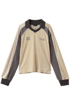 【メゾンスペシャル/MAISON SPECIAL】のVelour Combination Sporty Jersey Tops/ベロアコンビスポーティージャージトップス 人気、トレンドファッション・服の通販 founy(ファニー) ファッション Fashion レディースファッション Fashion for Women トップス・カットソー Cut & Sew Tops シャツ・ブラウス・オフィスカジュアル Elegant Blouses & Button-Ups ロングTシャツ・Tシャツ Longline T-Shirts & Tees カットソー・ベーシックTシャツ Cut-and-Sewn Tops / Stretch Tees & Basics ベロアトップス Velour Tops / Velvet-Look Items コンパクト Compact, Small Size スリーブ Sleeve, Long Sleeve / Short Sleeve ドッキング Docking, Mixed Material パイピング Piping, Trim Design ベロア Velour, Soft Velvet ロング Long, Long-Length thumbnail YEL(イエロー)|ID: prp329100004902803 ipo3291000000036692680